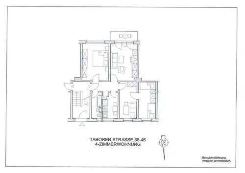 Foto - Etagenwohnung in Naumburg (Saale) zur Miete