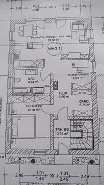Foto - Erdgeschoßwohnung in Dachau zur Miete