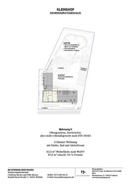 Foto - Mietwohnung 87,5m² - 919,00 EUR Kaltmiete,