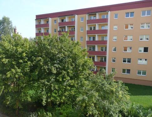 Foto - Großzügiges Wohnzimmer mit Balkon!