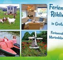 Ferienwohnung Marienblümchen - Ferienhof Röhling-direkt am Kanal - Großefehn