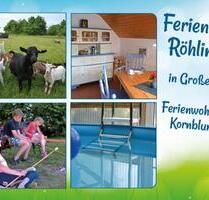 Ferienwohnung Kornblume - Ferienhof Röhling - direkt am Kanal - Großefehn