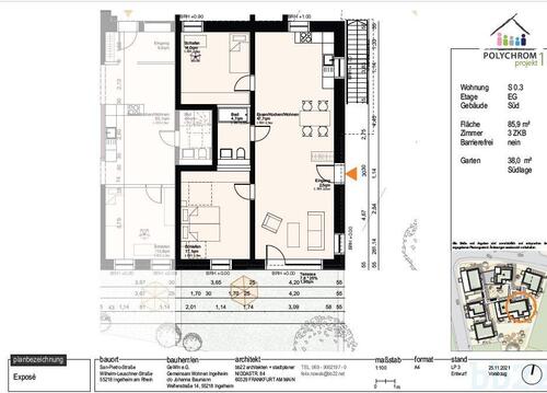 Foto - 3 Zimmer Erdgeschoßwohnung in Ingelheim am Rhein