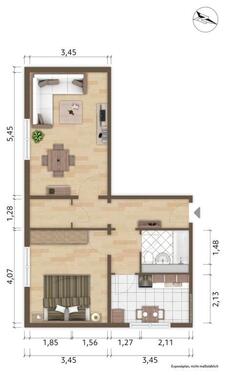 Foto - Etagenwohnung zur Miete in Hoyerswerda