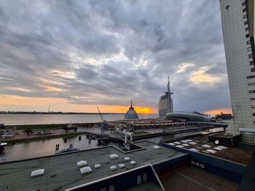 Foto - 3 Raum Wohnung Columbuscenter Weser und Stadtblick incl. Küchenz.