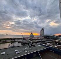 3 Raum Wohnung Columbuscenter Weser und Stadtblick incl. Küchenz. - Bremerhaven Mitte