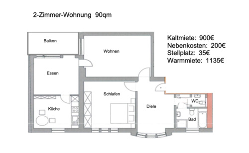 Foto - 2 Zimmer Etagenwohnung zur Miete in Menden (Sauerland)
