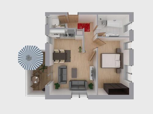 Foto - 2 Zimmer Etagenwohnung zur Miete in Hamburg