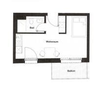 1-Zimmer-Wohnung in Berlin-Springpfuhl ab Oktober zu vermieten
