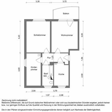 Foto - 3 Zimmer Etagenwohnung in Zwickau