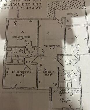 Foto - 4 Zimmer Etagenwohnung zur Miete in Bayreuth