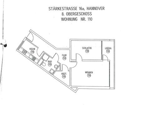 Foto - 2 Zimmer Etagenwohnung zur Miete in Hannover