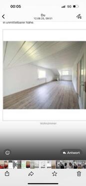 Foto - Dachgeschosswohnung - 890,00 EUR Kaltmiete,