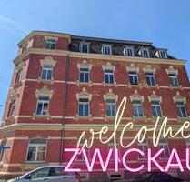 ++ möblierte 2-Raum-Dachgeschosswohnung mit Einbauküche in Zwickau - sofort bezugsfertig ++