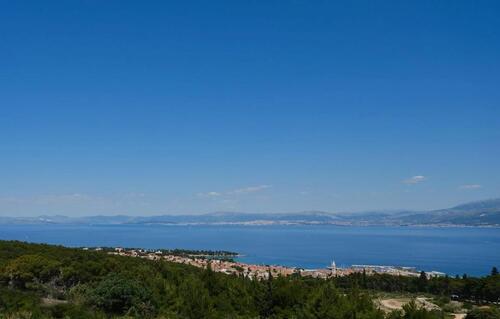 Foto - Luxus Villa im Rohbau zum fertigstellen auf der Insel Brać kroati