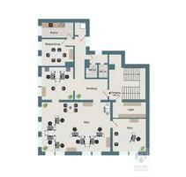 Moderne helle Gewerbeeinheit in 1A-Zentrumslage mit Empfangraum 4 Büros LagerWC-Komlex u.Küche mit EBK im 1.OG Großenhains zu vermieten