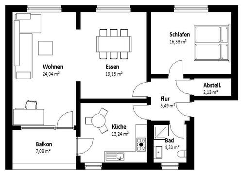 Foto - Attraktive Wohnung in Kirchen ab 01.07.2026