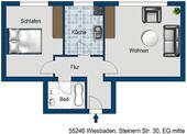 Foto - Etagenwohnung zur Miete in Wiesbaden