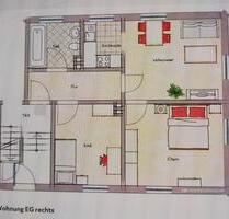 Kleine 3 Zimmer Erdgeschoss Wohnung in Herford Elverdissen - Bielefeld