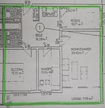 Foto - 3 Zimmer Etagenwohnung zum Kaufen in Bergheim