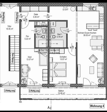 Foto - 3 Zimmerwohnung Neubau Pürgen Landsberg am Lech
