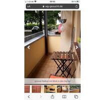 Vollmöblierte 1 Zimmerwohnung mit grossem Balkon und in Ubahnnähe - Berlin Reinickendorf