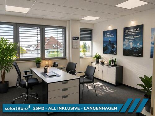 Foto - Büro mieten in Langenhagen – 25 m² All-Inclusive (sofort verfügbar)
