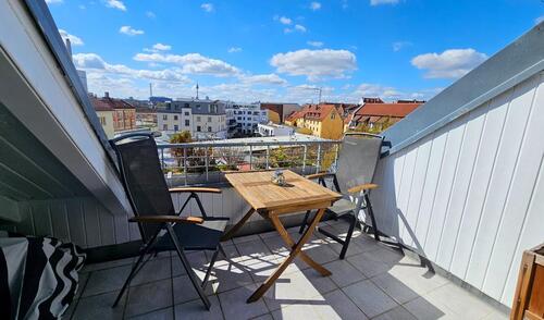 Foto - Lichtdurchflutete, moderne Dachwohnung mit Aussicht in GoHo