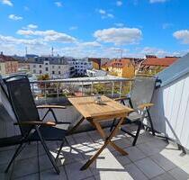 Lichtdurchflutete, moderne Dachwohnung mit Aussicht in GoHo - Nürnberg Gibitzenhof