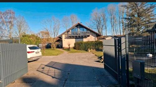 Foto - Blockbohlenhaus Nähe Weserstrand Nordsee