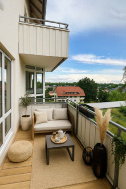 Foto - Einzigartiger Ausblick - Waldrandlage - Wohnung mit Balkon