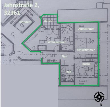 Foto - 83 m2 Mietwohnug im familiärer Seniorenwohnanlage