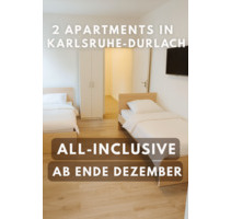 2 Apartments in Karlsruhe-Durlach | All-Inclusive | Ab Ende Dez.