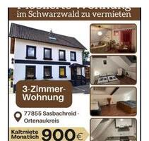 Kurzzeitmietvertrag für eine Wohnung in Achern