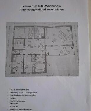 Foto - Neuwertige 4ZKB Wohnung in Amöneburg-Roßdorf