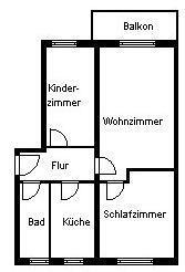 Foto - 3 Zimmer Etagenwohnung in Weißenfels
