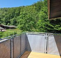 schoene 2 Zi.Whg,Balkon,in Wieda,Waldblick,am Bach,Laminat - Walkenried
