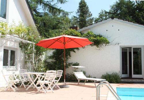 Foto - Ferienhaus Nordsee großer Garten Zaun Pool 6 Pers. Hunde Sauna