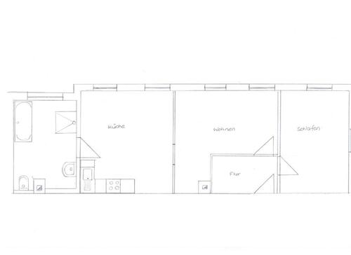Foto - Etagenwohnung zur Miete in Apolda