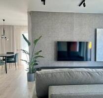 Frische 2-Zimmer Wohnung, vollmöbliert mit Südterrasse und Garten - Wolfsburg Detmerode