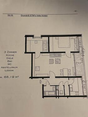 Foto - 3 Zimmer-Wohnung 70qm Domagkweg