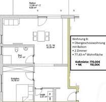 Moderne Hochwertige Obergeschosswohnung in Vilshofen - Fürstenstein