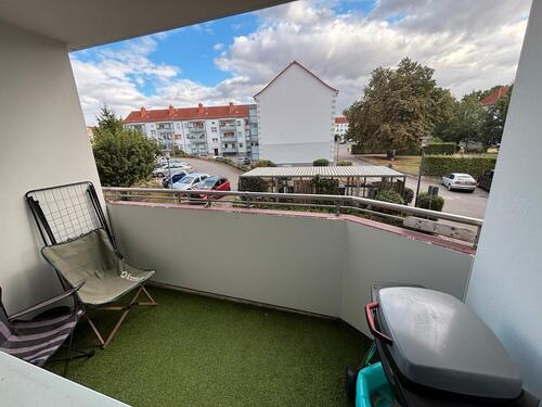 Foto - Helle 2-Raum-Wohnung in Nordhausen mit Balkon in zentraler Lage
