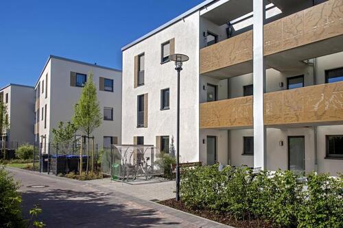 Foto - Autofreie Siedlung! Küchenübernahme möglich! 3-Zimmer-Wohnung in Münster Geist mit Terasse