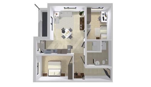 Foto - 3 Zimmer Etagenwohnung zur Miete in Burgwald