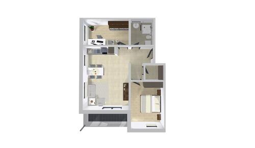 Foto - 3 Zimmer Etagenwohnung zur Miete in Burgwald