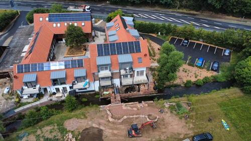 Foto - Hochwertige 2-Zimmer-Wohnung im kernsanierte Mühlenanwesen