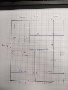 Foto - Mietwohnung in Apolda - 600,00&nbsp;EUR Kaltmiete, ca.&nbsp; 62,00&nbsp;m&sup2;