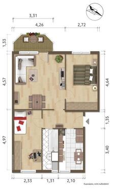 Foto - Etagenwohnung in Hoyerswerda