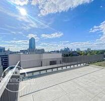 Vollklimatisiertes 4Zi-Luxus-Penthouse mit XXL-Dachterrasse + Premium Einbauküche +2Tageslichtbädern - Frankfurt am Main Ostend